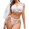 White Bow Print