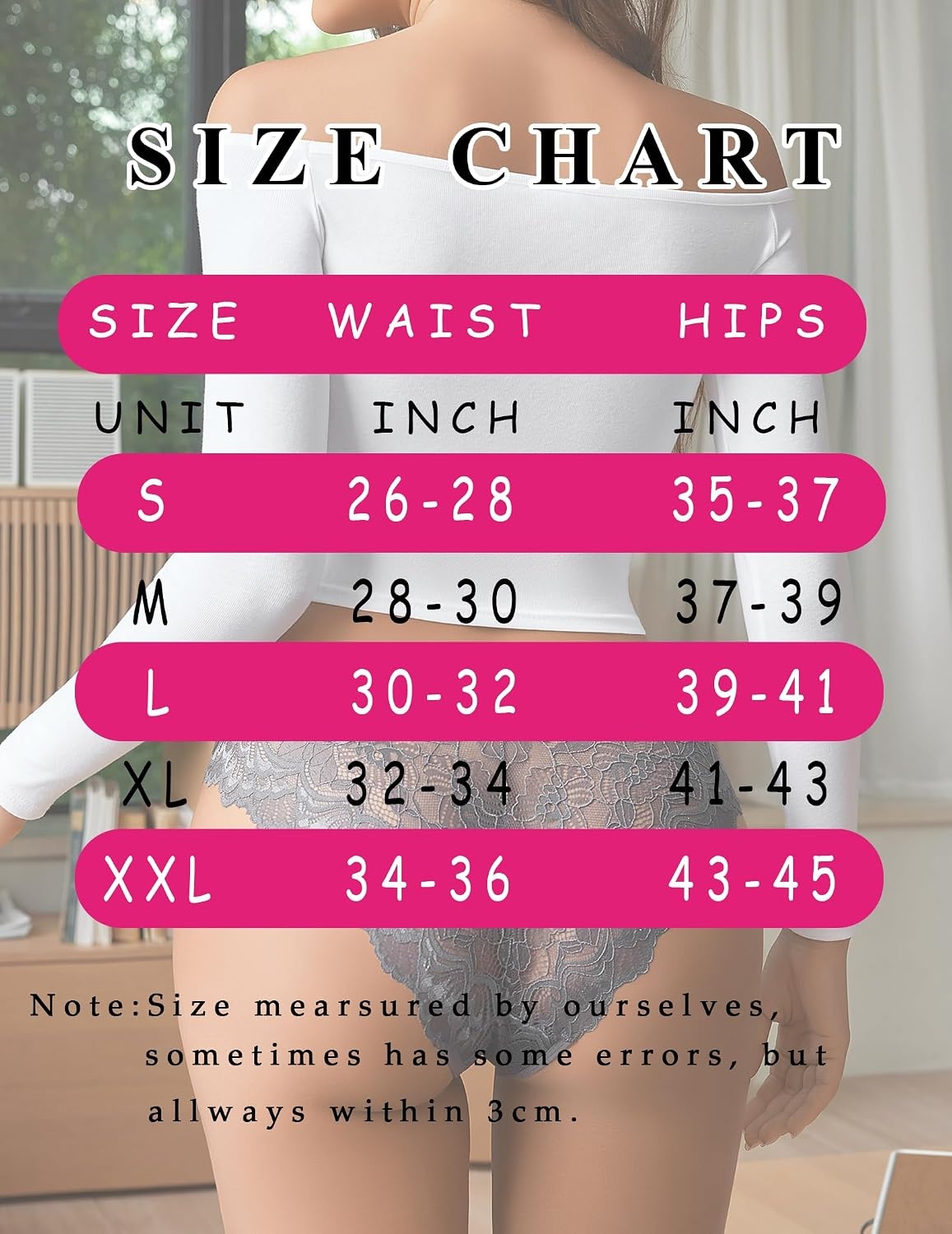 image:imageAvidlove Lace Underwear for Women Sexy Hipster Panties Breathable Bikin Panty 36 Packs3 Packs2