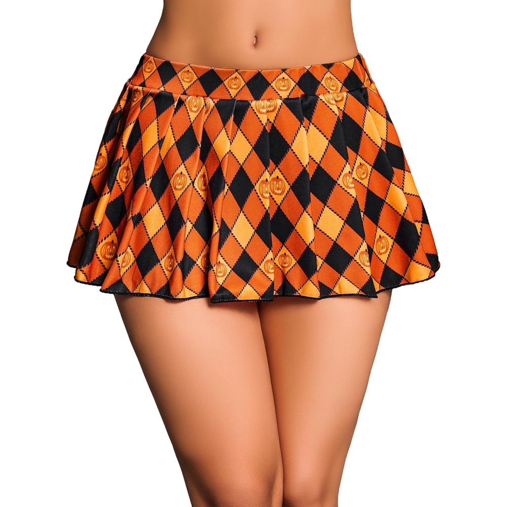 image:imageAvidlove Pleated Skirts for Women Y2k Mini Skirt Casual Short Skirts Micro Skirt XS4XLHalloween Costumes 1