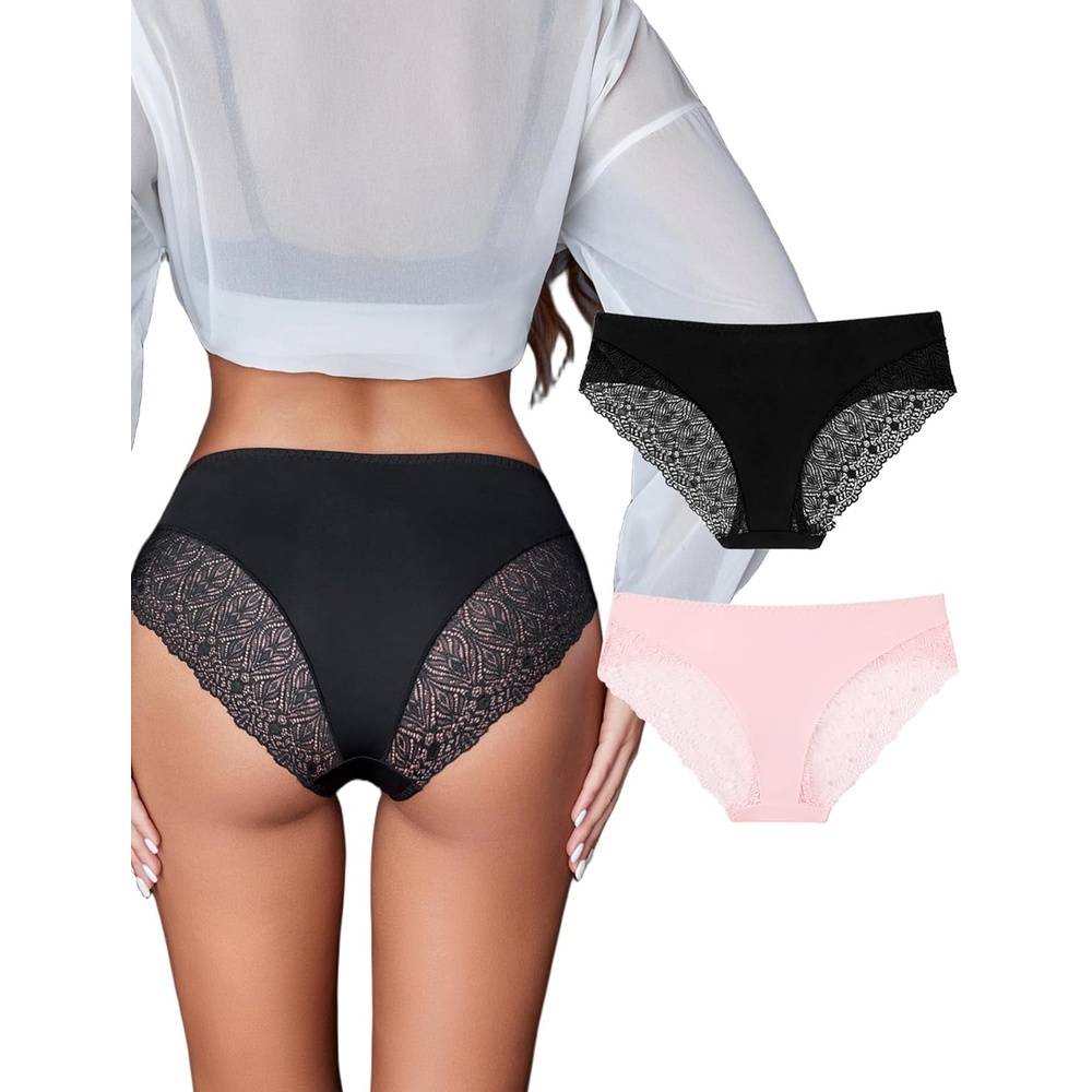 image:imageAvidlove Sexy Panties for Women Lace Cheeky Bikini Underwear Seamless HipsterMulticolor122pack