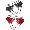 Black/Wine Red