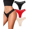 Black/Nude/Red