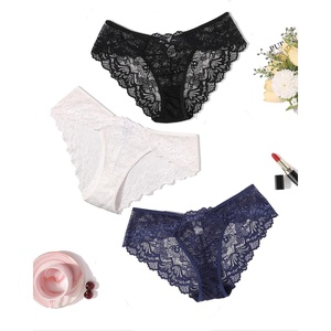 Avidlove Lace Underwear for Women Sexy Hipster Panties Breathable Bikin Panty 3-6 Packs(3 Packs-1)