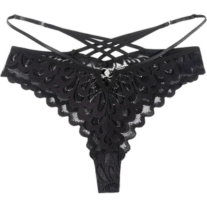Avidlove Sexy Underwear for Women Lace Bikini Panties Criss Cross Back Underpants