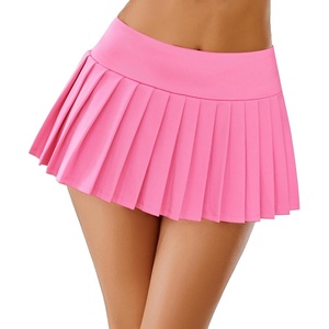 Avidlove Skirts for Women Y2k Mini Skirt Casual Pleated Short Skirts Pleated Cheer Skirt(Pink)
