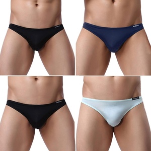 Avidlove Underwear Men’s 4 Pack Classic Low Rise Stretchy Hip Briefs Bikini(Black/Black/Navy Blue/Light Green-15)