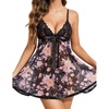 Black Pink Floral
