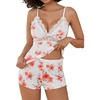 Orange Floral
