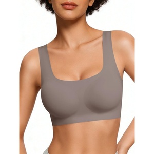 Avidlove Women’s Comfy Pullover Wireless Bra Seamless Bralettes No Underwire T Shirt Wirefree Wide Straps Sleep Everyday Bras(Grey)