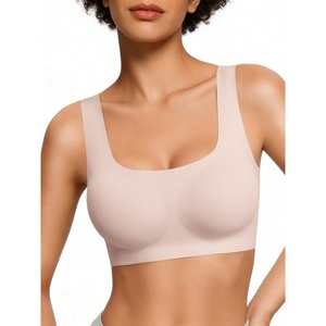 Avidlove Women’s Comfy Pullover Wireless Bra Seamless Bralettes No Underwire T Shirt Wirefree Wide Straps Sleep Everyday Bras(Pink)