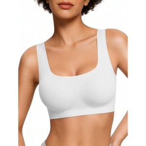 Avidlove Women’s Comfy Pullover Wireless Bra Seamless Bralettes No Underwire T Shirt Wirefree Wide Straps Sleep Everyday Bras(White)