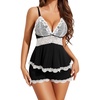 Black White