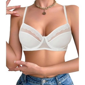 Avidlove Women’s Underwire Bra Push Up Ultra Light Non-Padded Everyday Lingerie Bralettes(White)